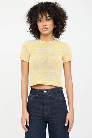 Guest In Residence Ribbed Knit Top