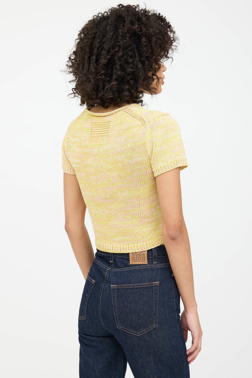 Guest In Residence Ribbed Knit Top