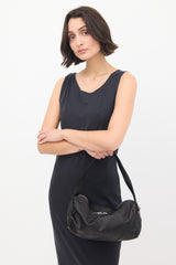 Guidi Black Leather JAN3 Small Shoulder Bag