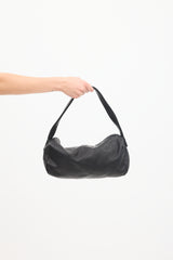 Guidi Black Leather JAN3 Small Shoulder Bag