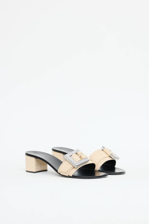 Giuseppe Zanotti Patent Miss Buckle Sandal