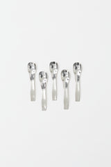 Guzzini Stainless Steel 4.25" 6 Piece Spoons