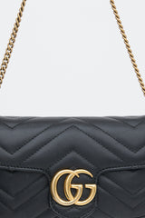 Gucci Leather Marmont GG Belt Bag