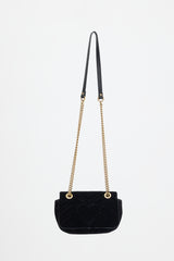 Gucci Velvet Small Marmont GG Bag