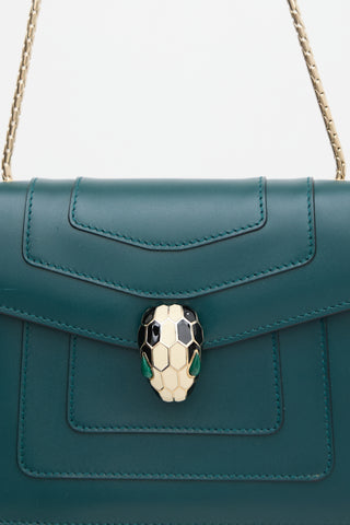Bulgari Leather Serpenti Forever Bag