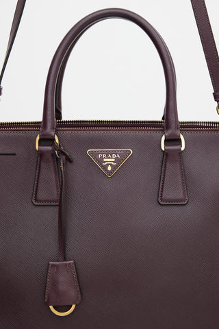 Prada Saffiano Leather Galleria Bag