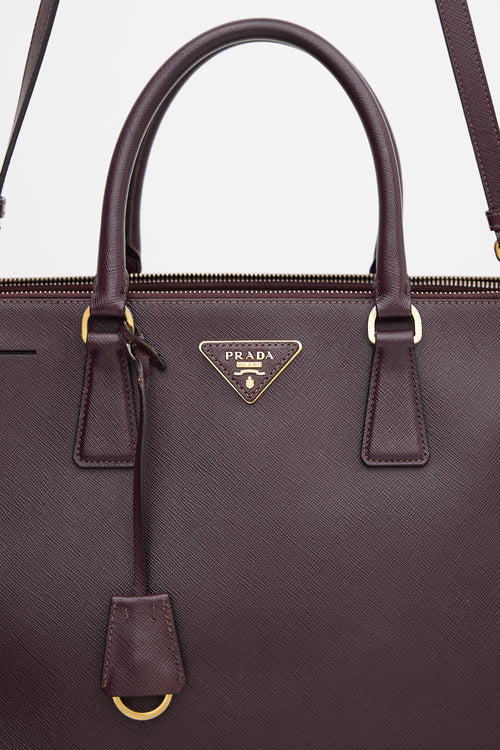 Prada Saffiano Leather Galleria Bag