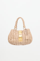 Miu Miu Matelasse Leather Bag