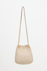 Bottega Veneta Leather Intrecciato Bucket Bag