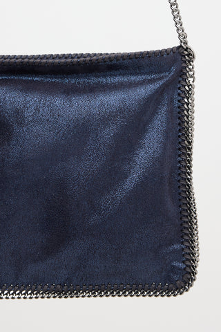 Stella McCartney Metallic Falabella Zip Bag