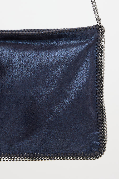 Stella McCartney Metallic Falabella Zip Bag