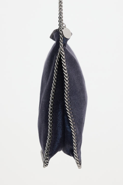 Stella McCartney Metallic Falabella Zip Bag