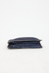 Stella McCartney Metallic Falabella Zip Bag