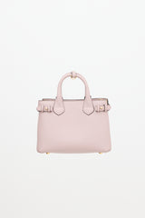Burberry Leather Small Banner Tote Bag
