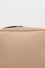 Prada Glacé Leather Logo Camera Bag