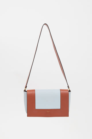 Celine 2018 Leather Medium Frame Bag