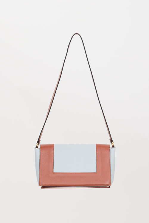 Celine 2018 Leather Medium Frame Bag