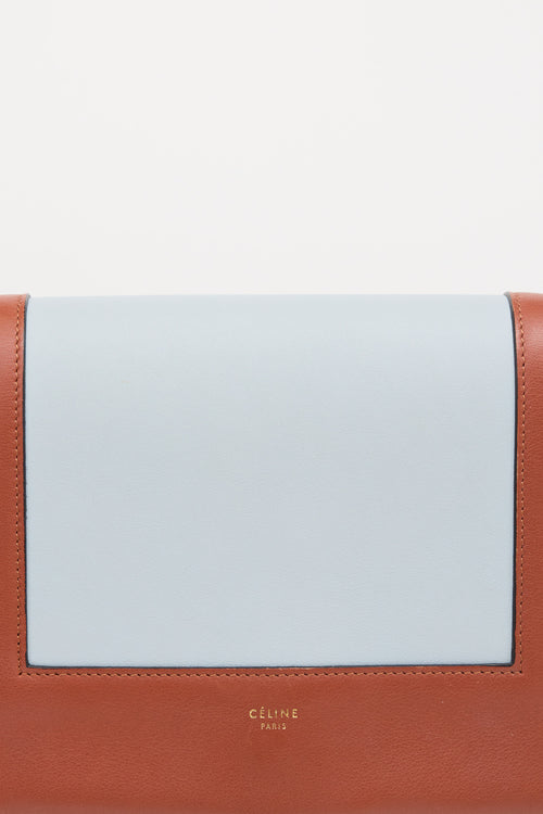 Celine 2018 Leather Medium Frame Bag