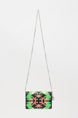 Dior X Chris Martin Leather Wallet On Chain Bag