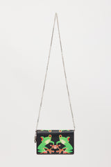 Dior X Chris Martin Leather Wallet On Chain Bag