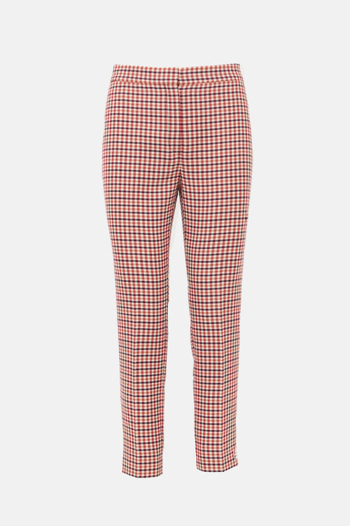 Dior Wool Check Suit Set