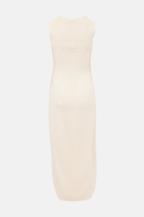 The Row Silk Woven Wellan Tunic Top