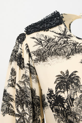 Johanna Ortiz Silk Nostalgia Printed Dress
