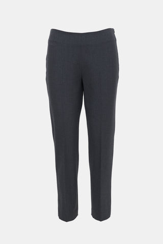 Brunello Cucinelli Wool Straight Leg Trouser