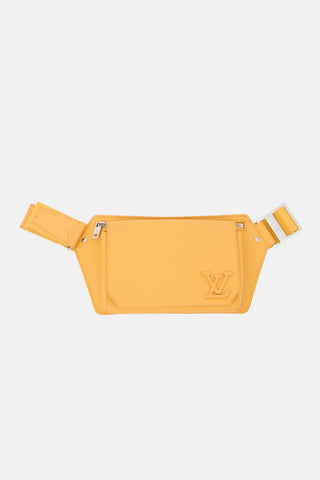 Louis Vuitton Leather Aerogram Takeoff Sling Bag
