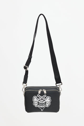 Dior X Shawn Stussy Leather Crossbody Bag