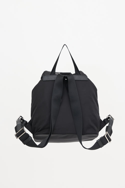 Prada Nylon & Saffiano Leather Small Backpack