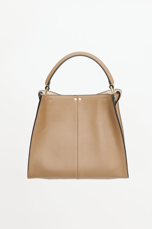 Fendi Leather Medium Peekaboo X-Lite Bag