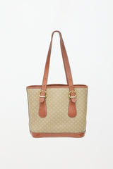 Celine Vintage Macadam Shoulder Bag