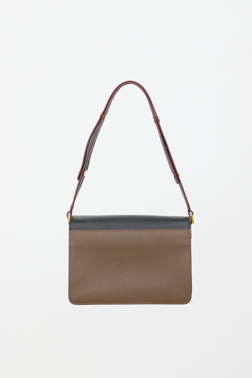 Marni Saffiano Leather Medium Trunk Bag