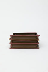 Marni Saffiano Leather Medium Trunk Bag