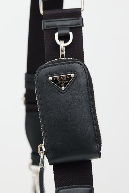 Prada Grace Lux Leather Triangle Bag