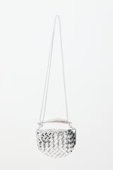 Bottega Veneta Metallic Patent Mini Sardine Bag