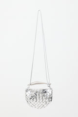 Bottega Veneta Metallic Patent Mini Sardine Bag