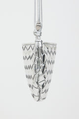 Bottega Veneta Metallic Patent Mini Sardine Bag