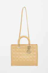 Dior 2011 Patent Large Lady Dior Bag