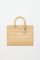 Dior 2011 Patent Large Lady Dior Bag