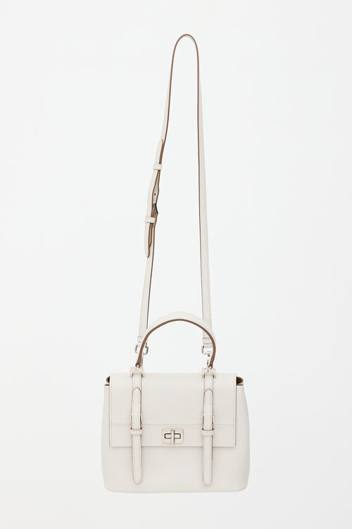 Prada Saffiano Leather Top Handle Bag