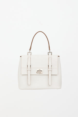 Prada Saffiano Leather Top Handle Bag