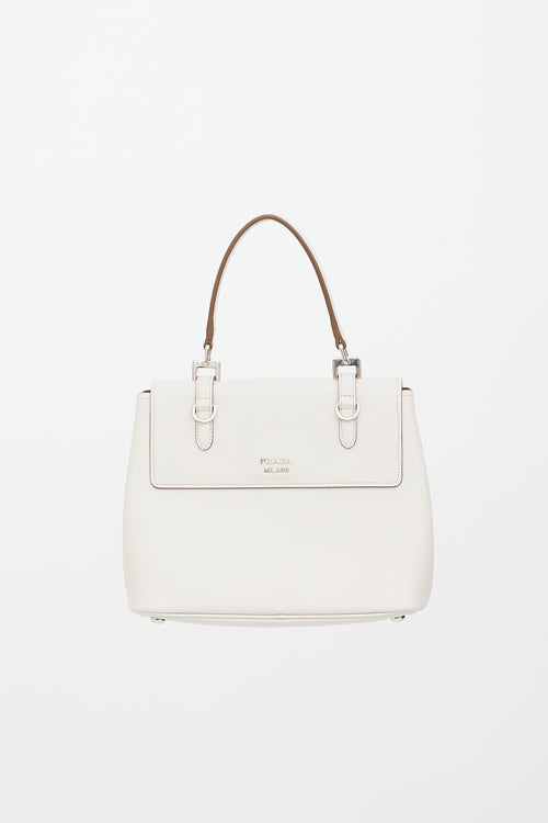 Prada Saffiano Leather Top Handle Bag