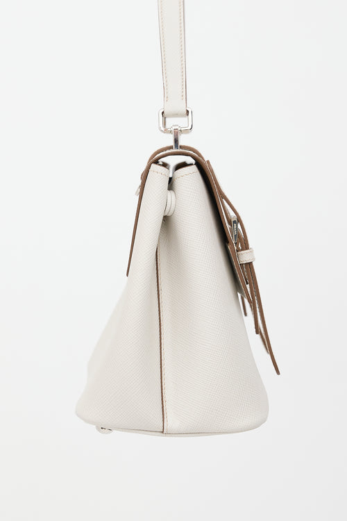 Prada Saffiano Leather Top Handle Bag