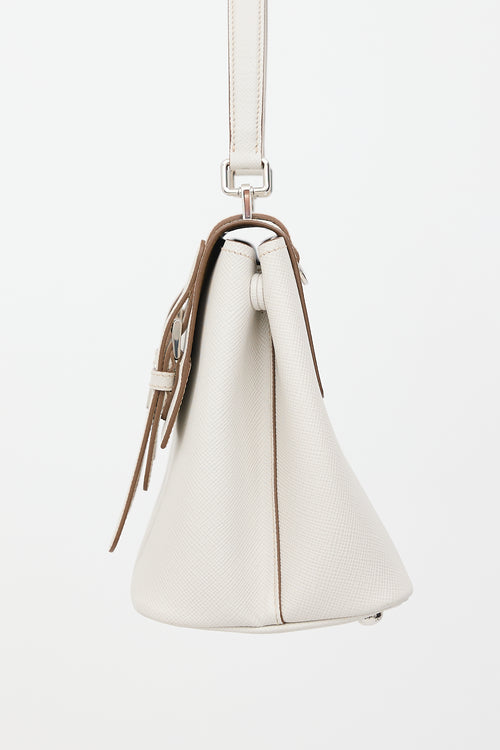 Prada Saffiano Leather Top Handle Bag