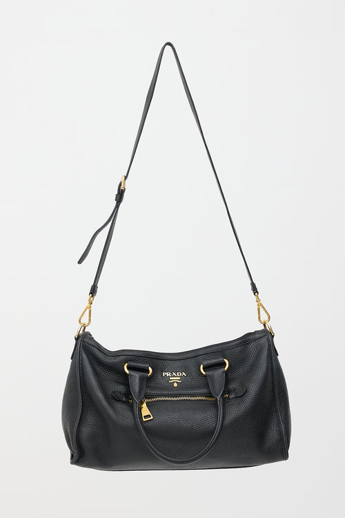 Prada Vitello Daino Satchel Bag