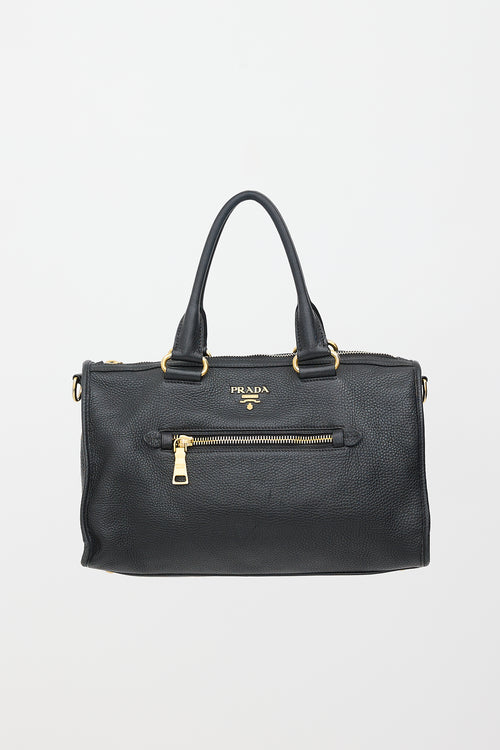 Prada Vitello Daino Satchel Bag