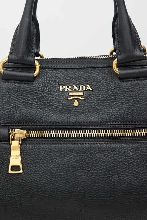 Prada Vitello Daino Satchel Bag