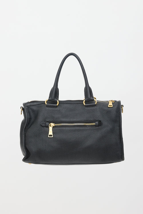 Prada Vitello Daino Satchel Bag